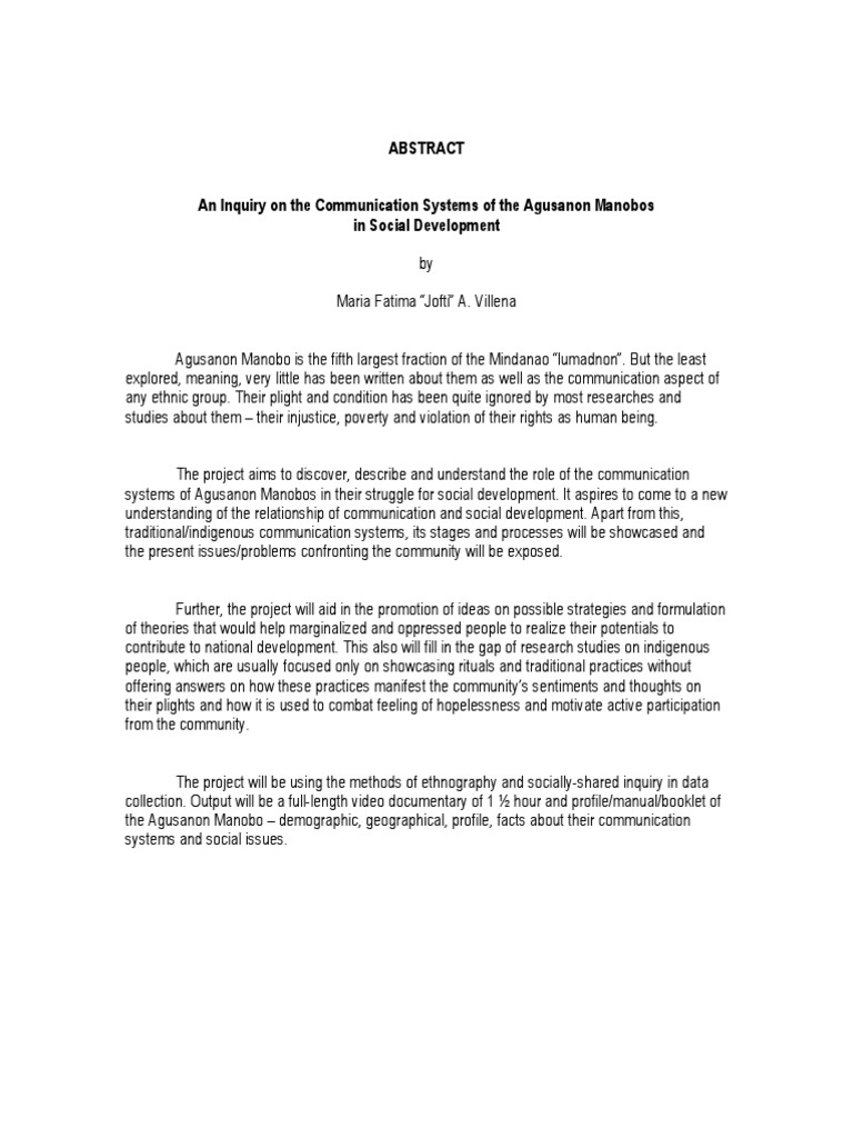 Thesis abstract template image