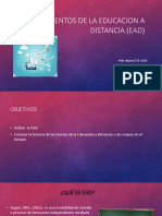 Fundamentos de La Ead PPT