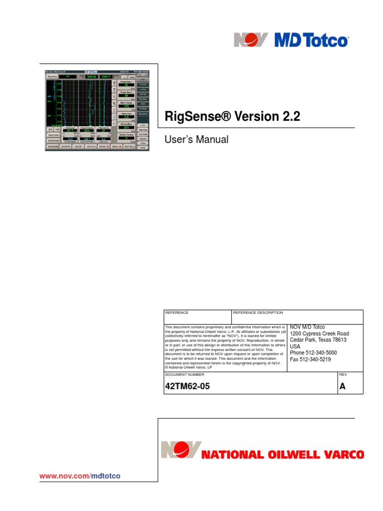 324230-RigSense 2 (1) .2 User Manual | PDF | Drilling Rig | Pipe (Fluid ...