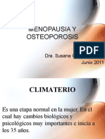 Menopausia Osteoporosis 2011