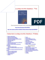 MLA Citation Style - Complete Guide (MLA Handbook - 6th Edition)