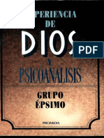 Experiencia de Dios y Psicoanálisis