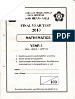 Fii (Alyeartest: Mathematics Year