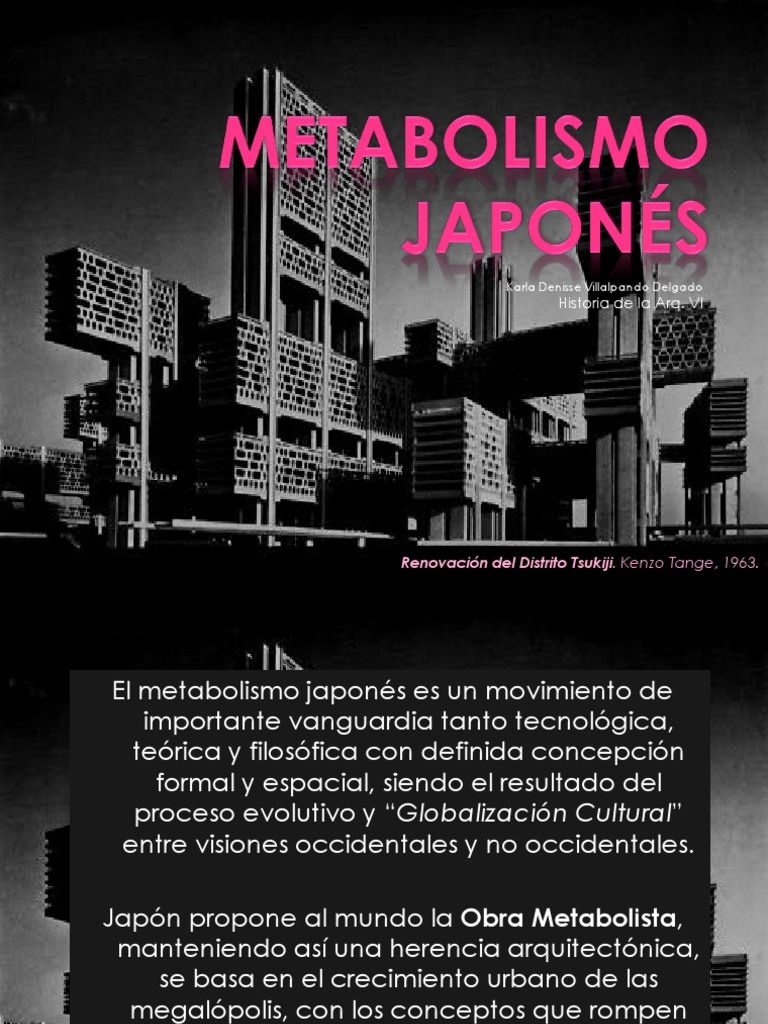 metabolismo japones | Japón | Mundo occidental