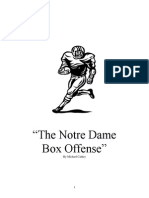 The Notre Dame Box Offense