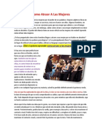 Como Atraer Alas Mujeres PDF