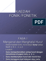 Kaedah Fonik Bahasa Melayu