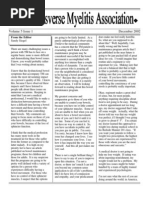 Download newsletter v5n1 by Transverse Myelitis Association SN2347301 doc pdf