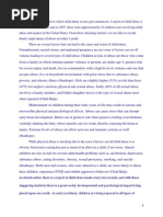Essay about child abuse pdf