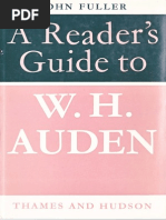 Download Fuller John - A Readers Guide to WH Auden - 1970 by Adrin Bene SN234738090 doc pdf