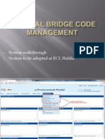 Bridge Code Management