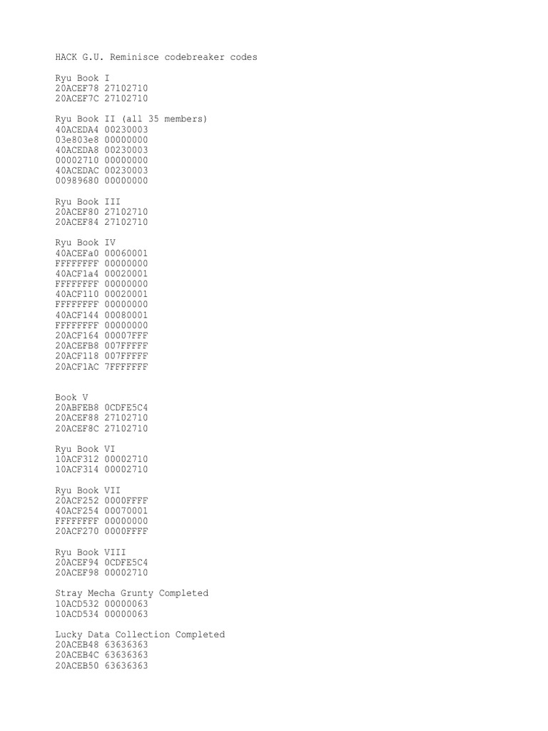 Hack Gu Vol2 Sidequests Ryu Books Code Breaker Pdf