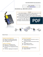 f1103 Gprs Modem Technical Specification