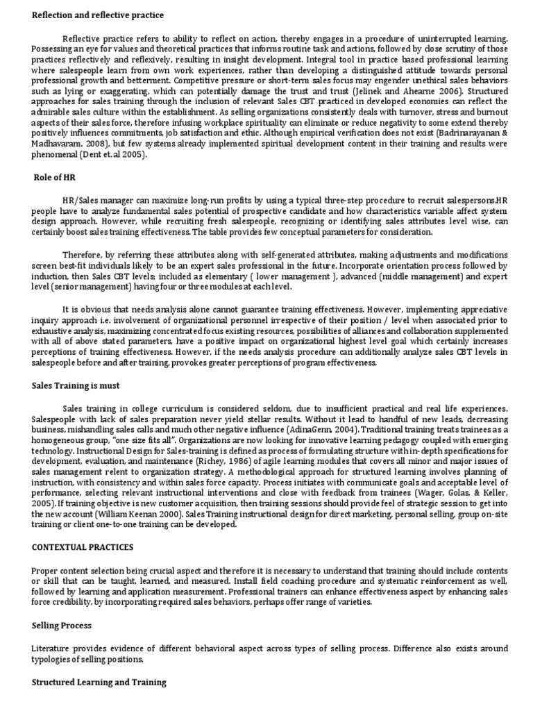 Sales Training 2014 | PDF | Sales | Educational Technology
