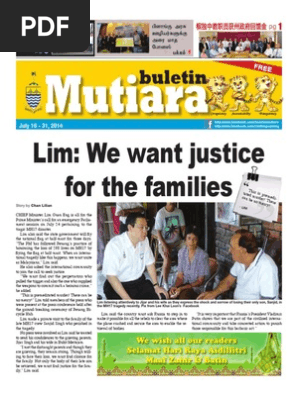 Buletin Mutiara 2 Issue July 2014 Pdf Mortgage Loan Husband