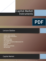 3.1 Capital Market Instruments