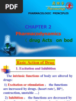 Pharmacodynamics: Drug Acts On Bod y