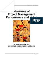 Measures of Project Management Performance and Value