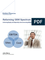 Refarming GSM Spectrum