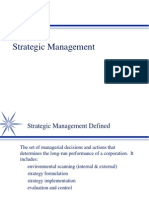 Strategic Management