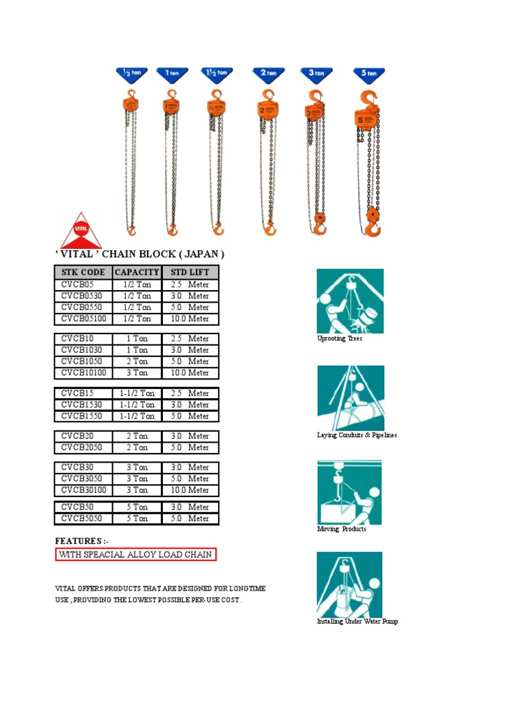 Chain Block | PDF
