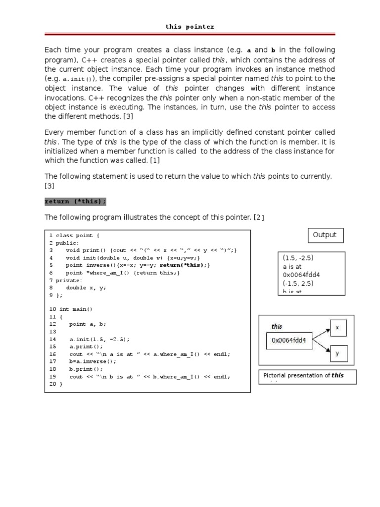 This Pointer | PDF