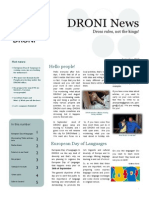 DRONI Newsletter September2013