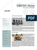 DRONI Newsletter July 2014