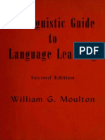 A Linguistic Guide To Language Learning (1966)