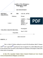 SC Ruling on Presumptive Death Declaration