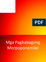 Pagbabagong Morpoponemiko