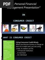 Consumer Credit