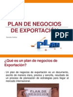 Plan de Negocios de Exportación
