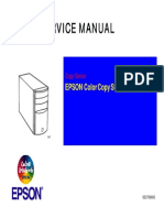 Epson Color Copy Station 8200 Service Manual