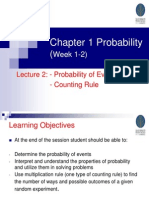 Chapter 1 Probability 2 - 2009 (Rev2)