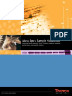 Mass Spec 2 D Sample Handbook