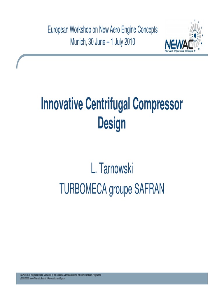 07 Innovative Centrifugal Compressor Design | PDF