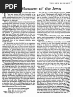 Download The Massacre of the Jews by The New Republic SN234772665 doc pdf