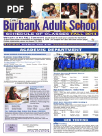 Download Burbank Adult School Fall 2014 Brochure by burbankadultschool SN234776444 doc pdf