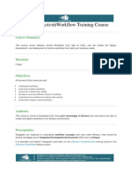 Alfresco Activiti Workflow Training Course