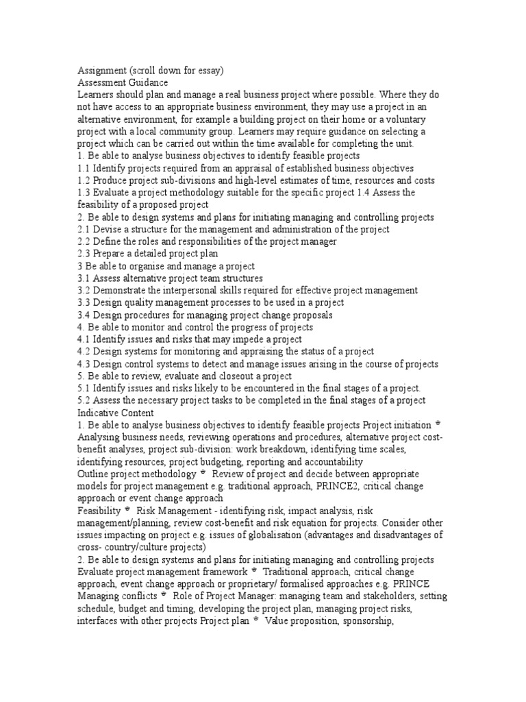 Example of a feasibility report picture