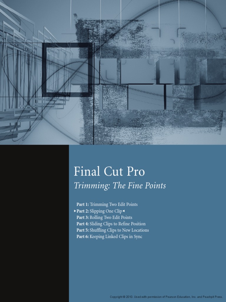 Final Cut Pro: Trimming: The Fine Points | PDF | Computing | Software