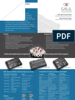 Galil Multi Axis Motion Controller Brochure