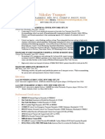 Nikolay Yusupov Aas FP C Ccemtp PNCCT Nremtp Nys Paramedic Resume 2014