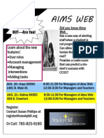 AIMS Web 2.0 Is Ready! BUT-Are You!