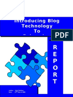 introducing blog technology