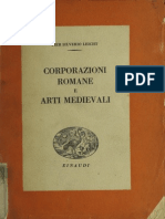 corporazioni romane e arti medievali