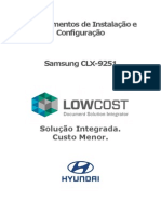 Samsung CLX-9251 - Conf. e Instalação