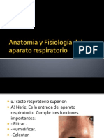 Anatomia y Fisiologia Del Aparato Respiratorio