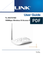 Tl-wa701nd User Guide